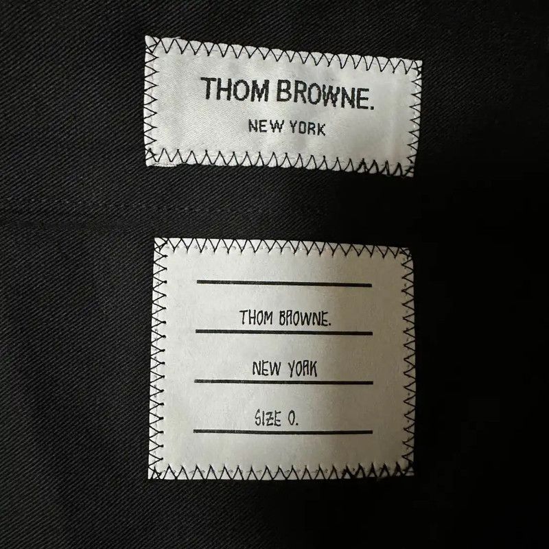 Thom Browne Thom Browne Navy Wool Casual Pants 0089 Size US 38 / EU 54 - 6 Thumbnail