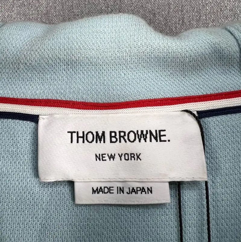 Thom Browne Thom Browne Blue Men's Hoodie 0089 Size US M / EU 48-50 / 2 - 4 Thumbnail