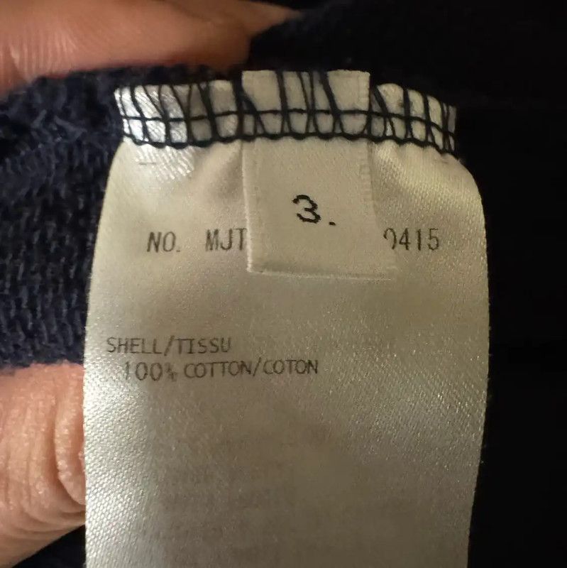 Thom Browne Thom Browne Men's Navy Logo Zip Hoodie 0089 Size US M / EU 48-50 / 2 - 5 Thumbnail