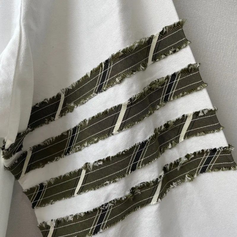 Thom Browne Thom Browne White Long Sleeve Shirt for Men 0089 Size US M / EU 48-50 / 2 - 6 Thumbnail