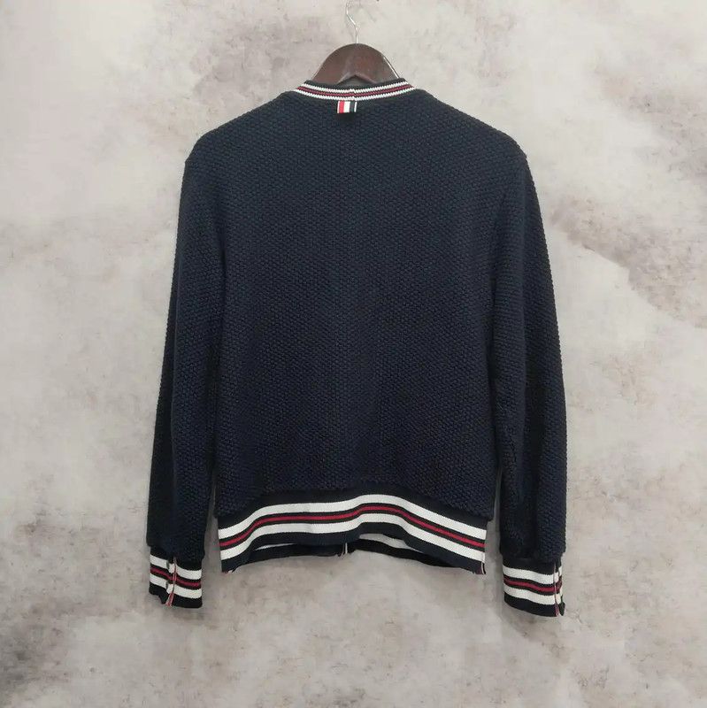 Thom Browne Thom Browne Yellow Wool Cardigan for Men 0089 Size US M / EU 48-50 / 2 - 2 Thumbnail