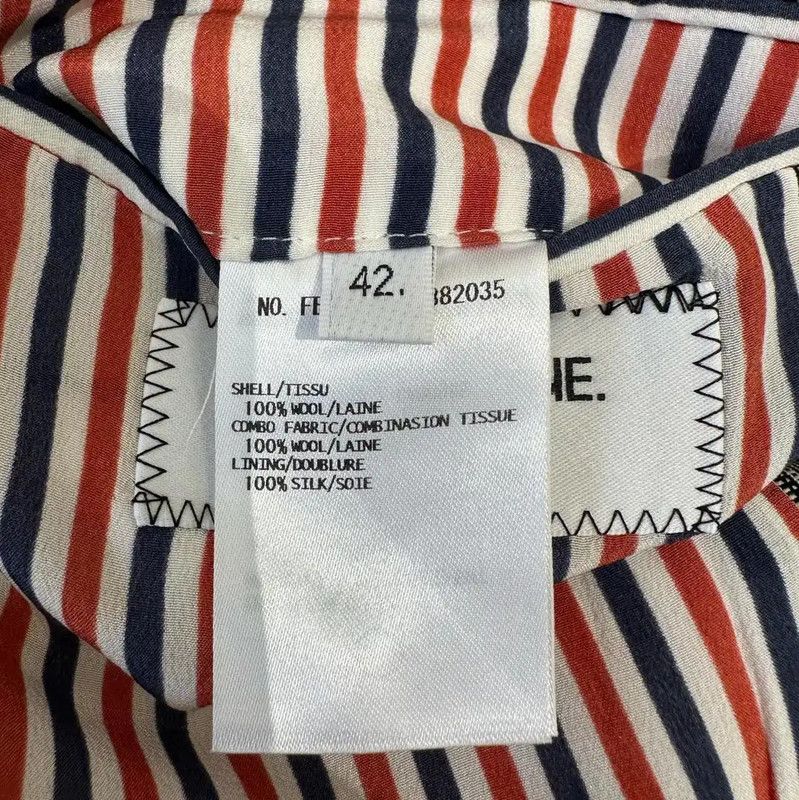 Thom Browne Thom Browne Color-Block Long Sleeve Coat for Men 0089 Size US M / EU 48-50 / 2 - 5 Thumbnail