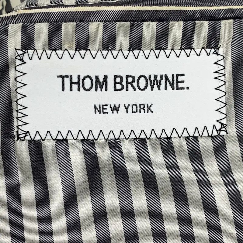 Thom Browne Thom Browne Men's Dark Gray Wool Blazer 0089 Size US S / EU 44-46 / 1 - 5 Thumbnail