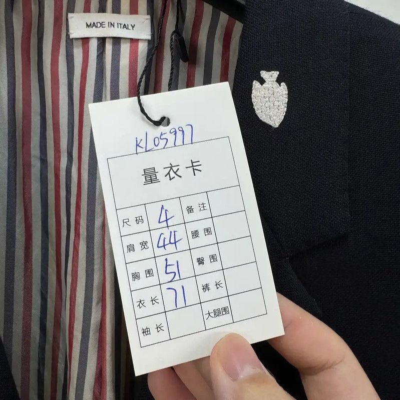 Thom Browne Thom Browne Black Wool Embroidered Long Coat 0089 Size US S / EU 44-46 / 1 - 9 Thumbnail