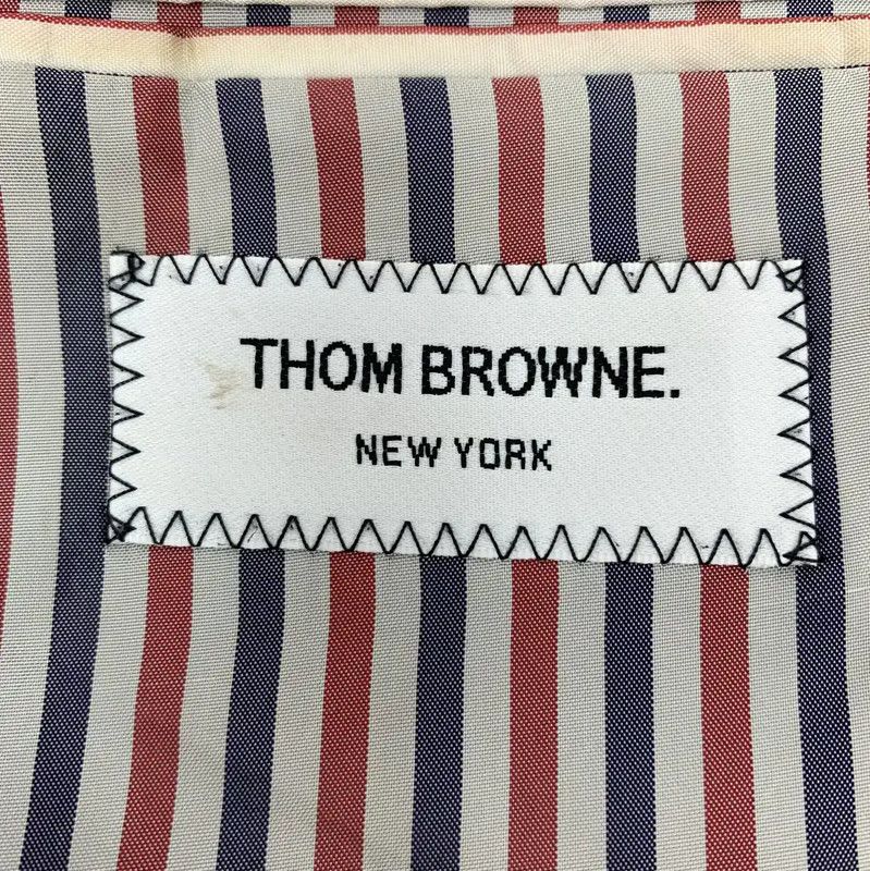 Thom Browne Thom Browne Gray Wool Men's Jacket 0089 Size US M / EU 48-50 / 2 - 6 Thumbnail