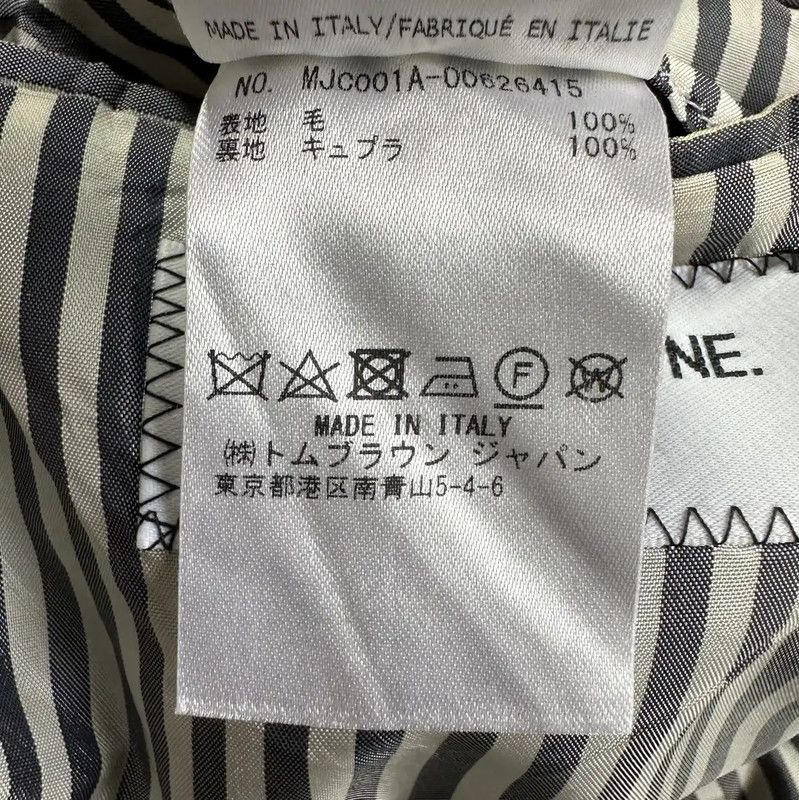 Thom Browne Thom Browne Men's Navy Wool Blazer 0089 Size US M / EU 48-50 / 2 - 6 Thumbnail