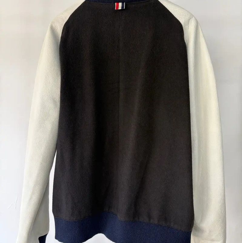 Thom Browne Thom Browne Men's White and Black Jacket 0089 Size US L / EU 52-54 / 3 - 2 Thumbnail
