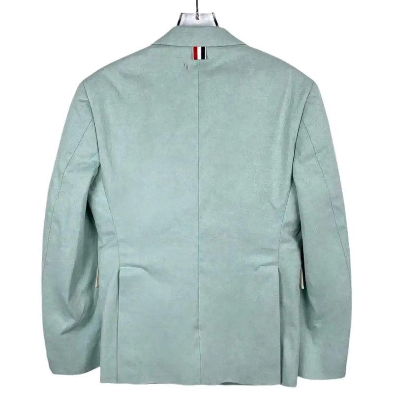 Thom Browne Thom Browne Light Green Men's Jacket 0089 Size US XXS / EU 40 - 2 Thumbnail