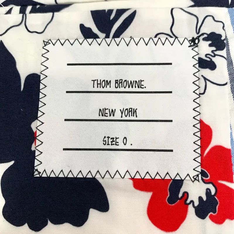 Thom Browne Thom Browne Blue Shark Print Men's Jacket 0089 Size US XS / EU 42 / 0 - 6 Thumbnail