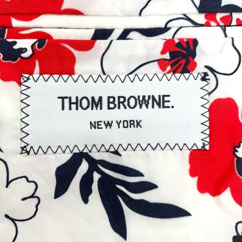 Thom Browne Thom Browne Blue Shark Print Men's Jacket 0089 Size US XS / EU 42 / 0 - 5 Thumbnail