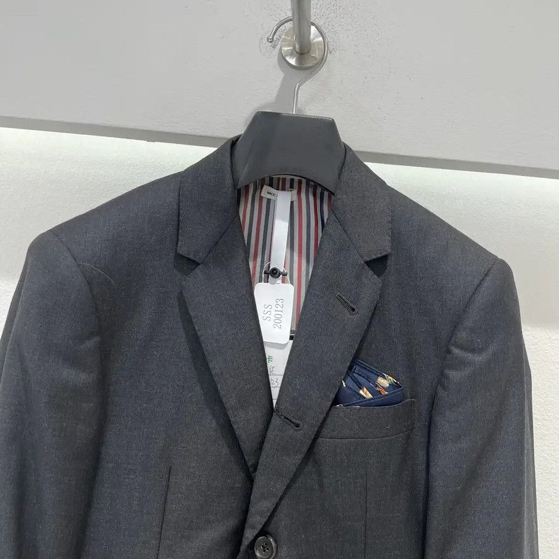 Thom Browne Thom Browne Black Long Sleeve Outerwear Jacket 0089 Size US M / EU 48-50 / 2 - 3 Thumbnail
