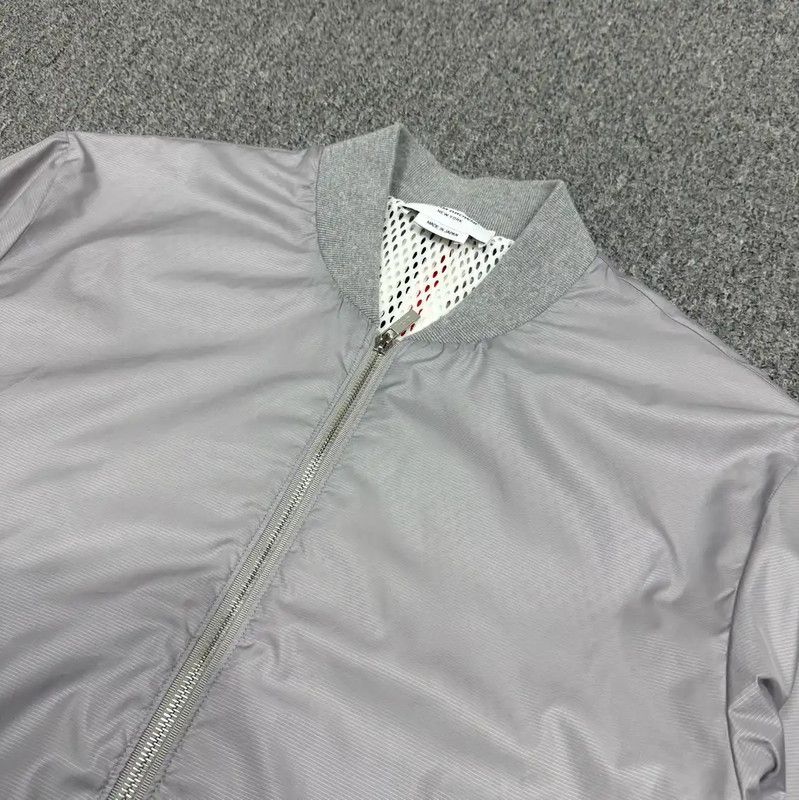Thom Browne Thom Browne Gray Polyester Men's Jacket 0089 Size US M / EU 48-50 / 2 - 3 Thumbnail