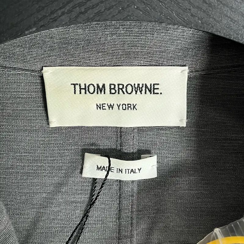 Thom Browne Thom Browne Gray Men's Jacket 0089 Size US S / EU 44-46 / 1 - 3 Thumbnail