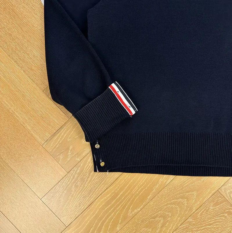 Thom Browne Thom Browne Black Men’s Pullover Sweater 0089 Size US M / EU 48-50 / 2 - 4 Thumbnail