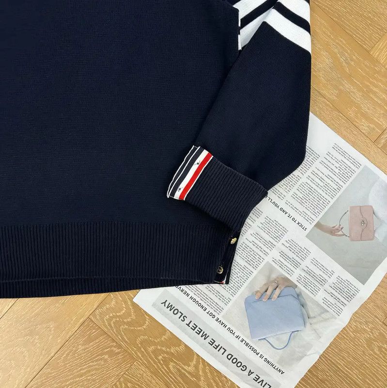 Thom Browne Thom Browne Black Men’s Pullover Sweater 0089 Size US M / EU 48-50 / 2 - 3 Thumbnail