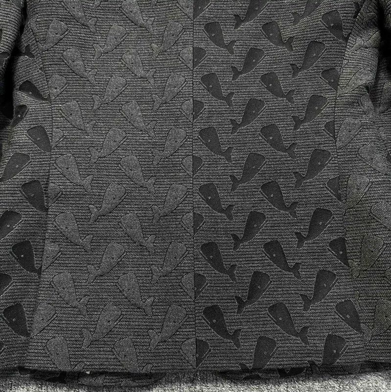 Thom Browne Thom Browne Grey Gradient Wool Blend Long Sleeve Jacket 0089 Size US S / EU 44-46 / 1 - 5 Thumbnail