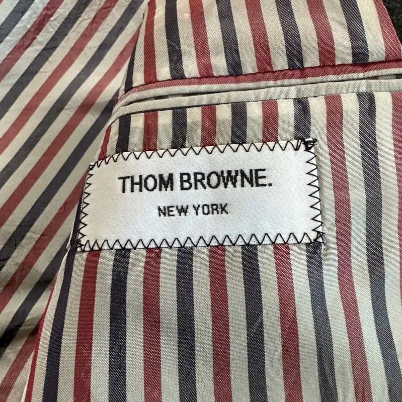 Thom Browne Thom Browne Gray Wool Long Sleeve Jacket 0089 Size US M / EU 48-50 / 2 - 8 Thumbnail