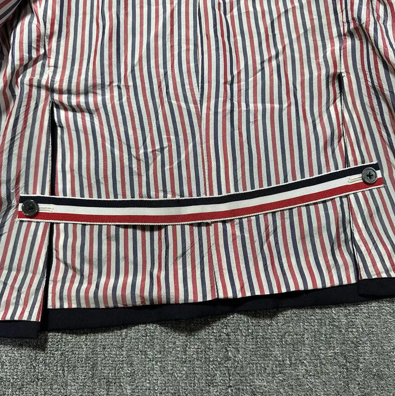 Thom Browne Thom Browne Navy Wool Long Sleeve Coat 0089 Size US M / EU 48-50 / 2 - 8 Thumbnail