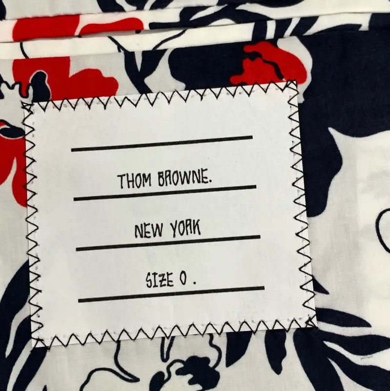 Thom Browne Thom Browne Navy Cotton Men's Jacket 0089 Size US XS / EU 42 / 0 - 6 Thumbnail