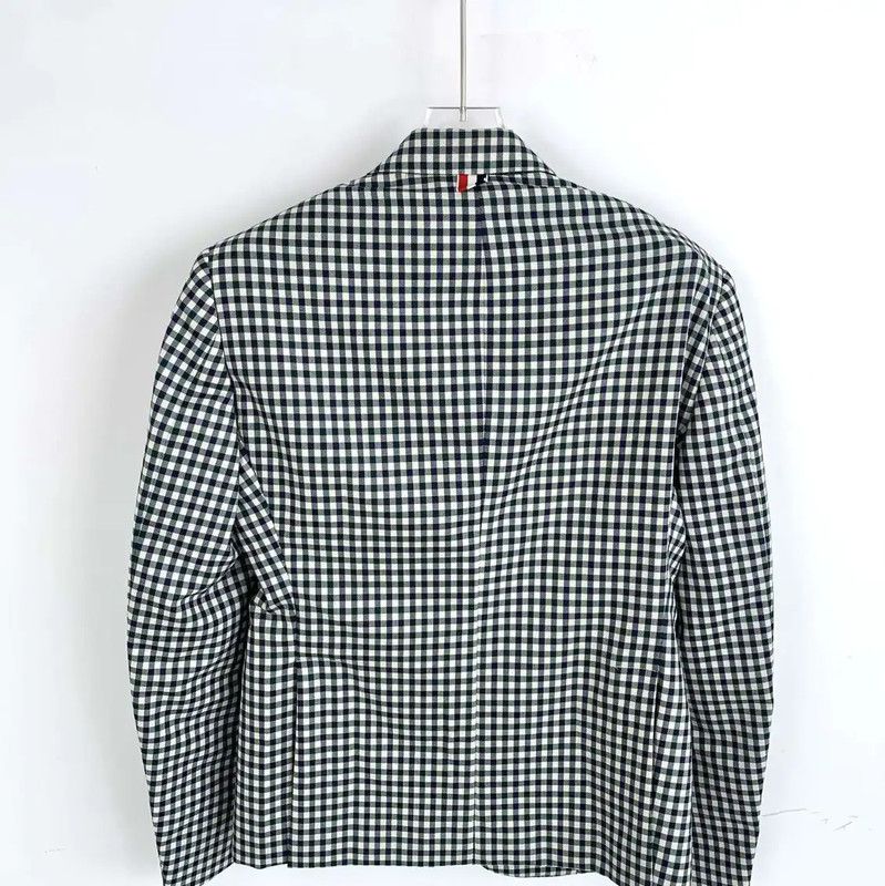 Thom Browne Thom Browne Color-Block Wool Men's Jacket 0089 Size US XS / EU 42 / 0 - 2 Thumbnail