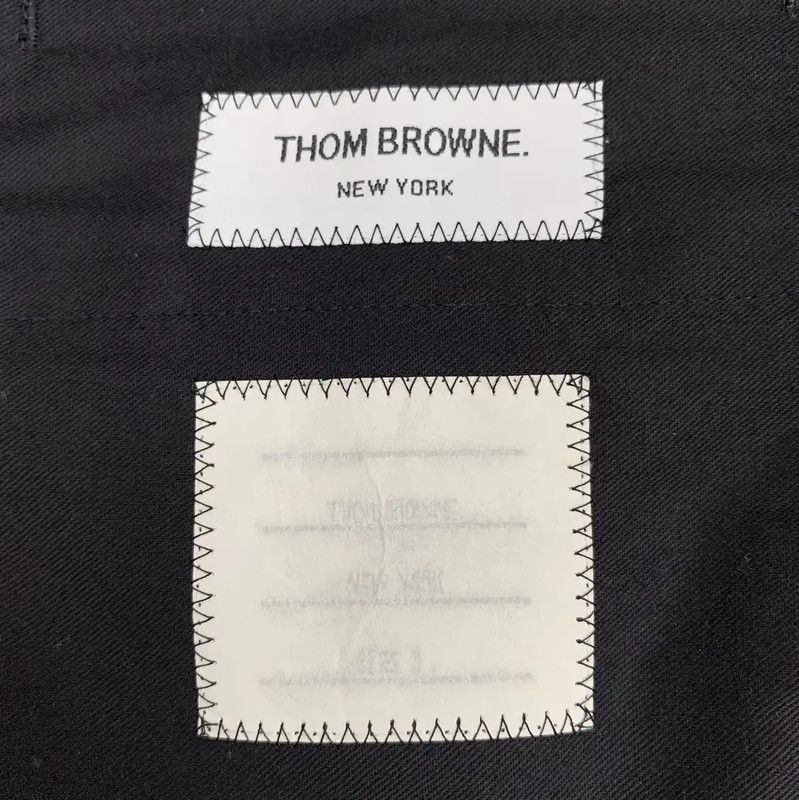 Thom Browne Thom Browne Men's Color-Block Wool Casual Pants 0089 Size US 40 / EU 56 - 6 Thumbnail