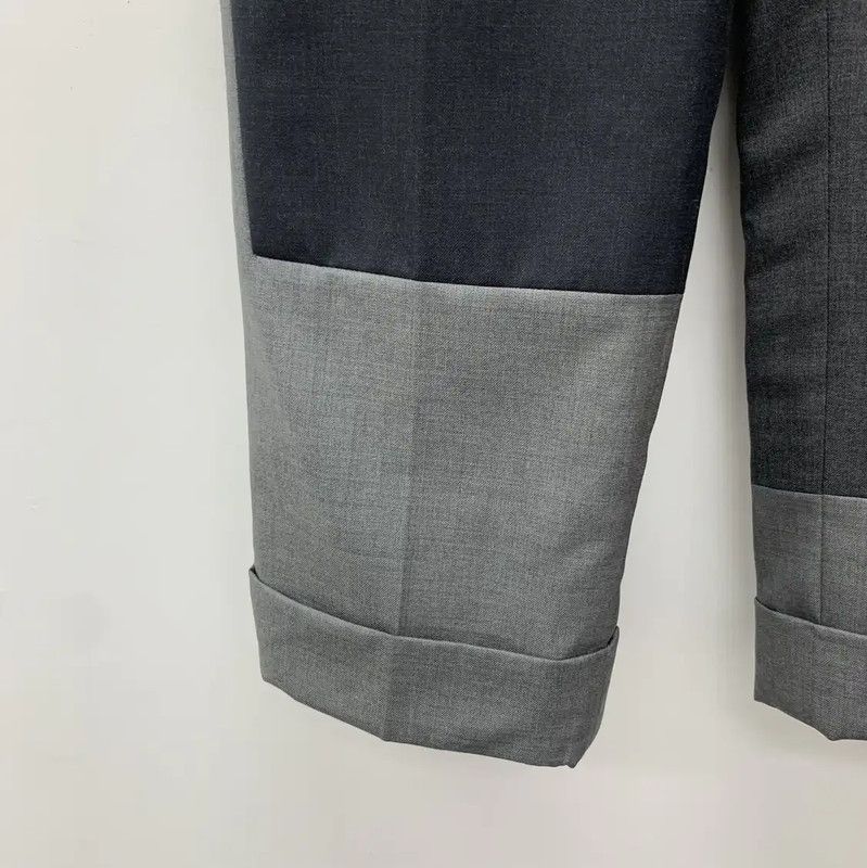 Thom Browne Thom Browne Men's Color-Block Wool Casual Pants 0089 Size US 40 / EU 56 - 5 Thumbnail