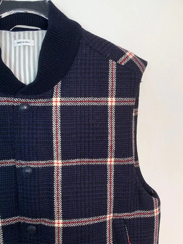 Thom Browne Thom Browne Navy Cotton Men's Outerwear 0089 Size US XXS / EU 40 - 3 Thumbnail