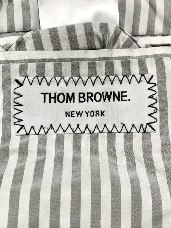 Thom Browne Thom Browne Navy Cotton Men's Outerwear 0089 Size US XXS / EU 40 - 6 Thumbnail