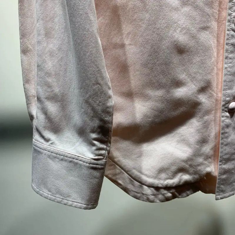 Thom Browne Thom Browne Pink Cotton Long Sleeve Shirt 0089 Size US M / EU 48-50 / 2 - 4 Thumbnail