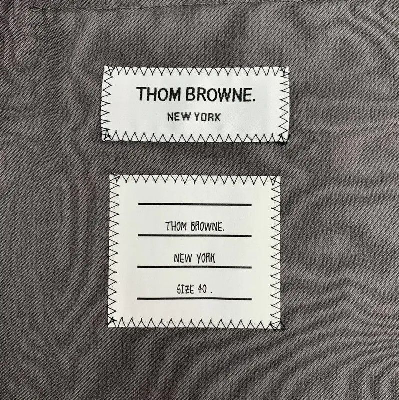 Thom Browne Thom Browne Gray Long Sleeve Jacket for Men 0089 Size US M / EU 48-50 / 2 - 6 Thumbnail