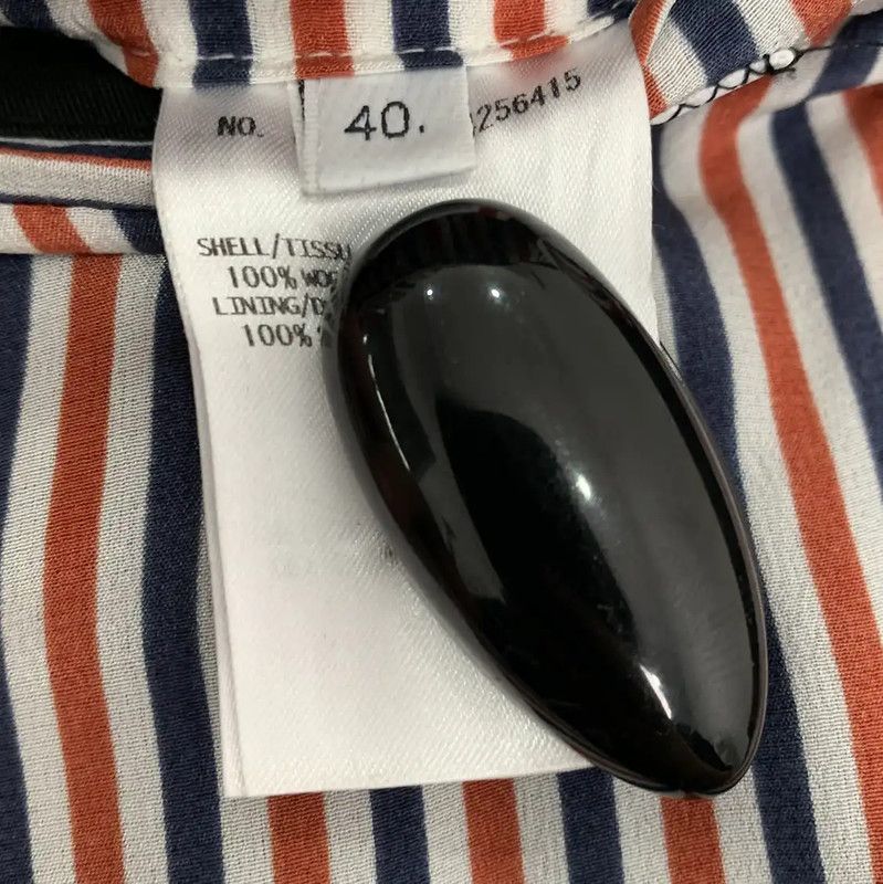 Thom Browne Thom Browne Navy Wool Double-Breasted Jacket 0089 Size US M / EU 48-50 / 2 - 8 Thumbnail