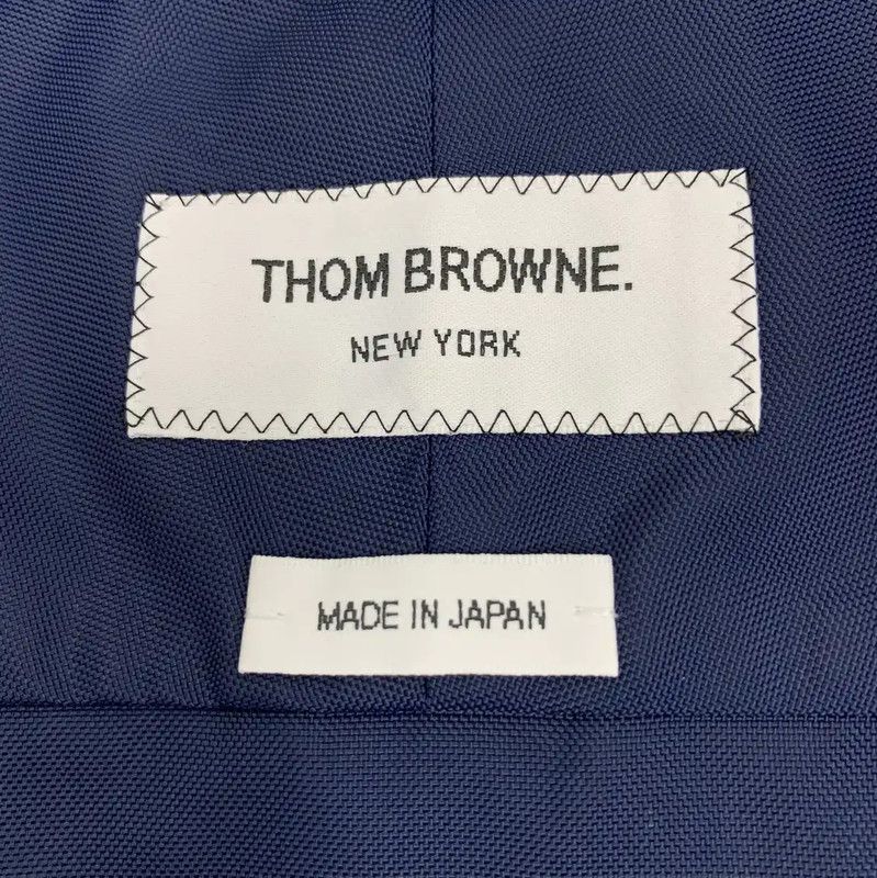 Thom Browne Thom Browne Navy Blue Men's Shirt 0089 Size US S / EU 44-46 / 1 - 6 Thumbnail