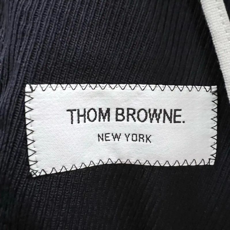 Thom Browne Thom Browne Black Long Sleeve Short Jacket 0089 Size US M / EU 48-50 / 2 - 4 Thumbnail