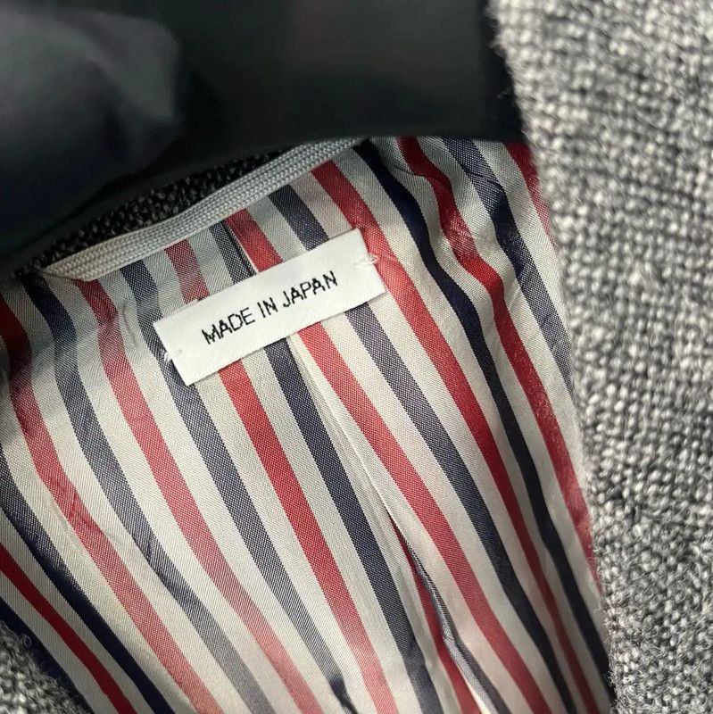 Thom Browne Thom Browne Grey Wool Long Sleeve Jacket 0089 Size US XS / EU 42 / 0 - 3 Thumbnail