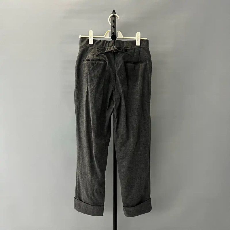 Thom Browne Thom Browne Gray Cotton Casual Pants 0089 Size US 27 - 2 Thumbnail