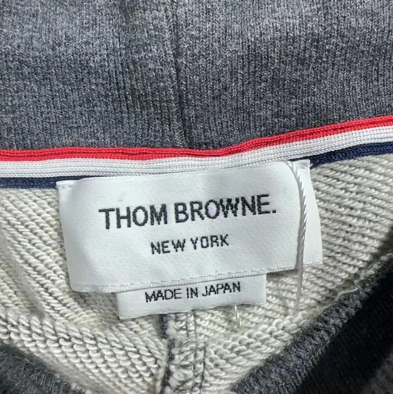 Thom Browne Thom Browne Gray Cotton Blend Casual Pants 0089 Size US 27 - 5 Thumbnail