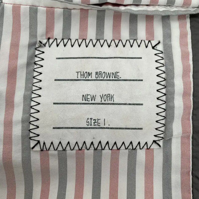 Thom Browne Thom Browne Gray Men's Puffer Vest 0089 Size US S / EU 44-46 / 1 - 5 Thumbnail