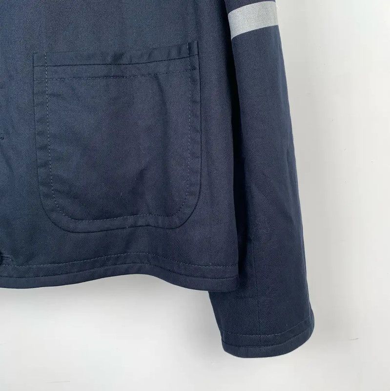 Thom Browne Thom Browne Men's Blue Cotton Jacket 0089 Size US M / EU 48-50 / 2 - 4 Thumbnail