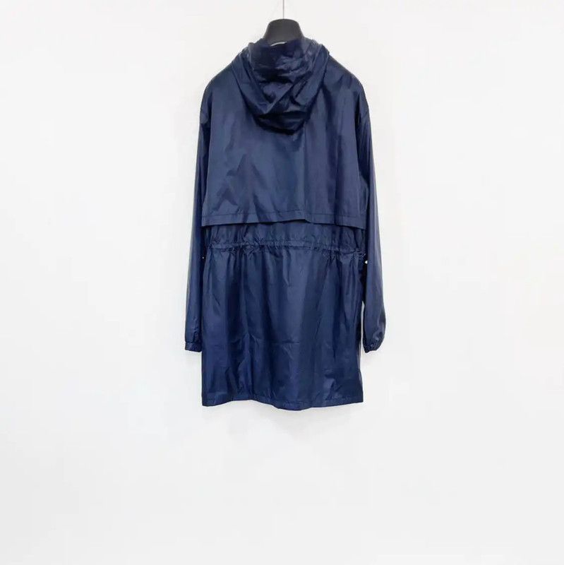 Thom Browne Thom Browne Men's Navy Polyester Coat 0089 Size US M / EU 48-50 / 2 - 2 Thumbnail