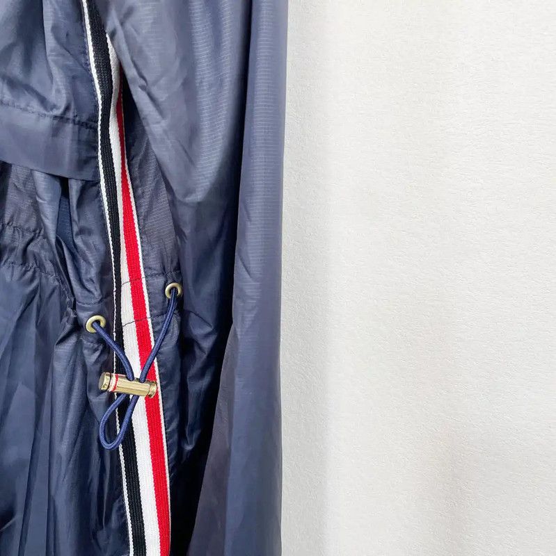 Thom Browne Thom Browne Men's Navy Polyester Coat 0089 Size US M / EU 48-50 / 2 - 3 Thumbnail