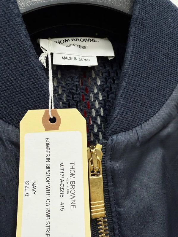 Thom Browne Thom Browne Men's Long Sleeve Navy Jacket 0089 Size US M / EU 48-50 / 2 - 5 Thumbnail