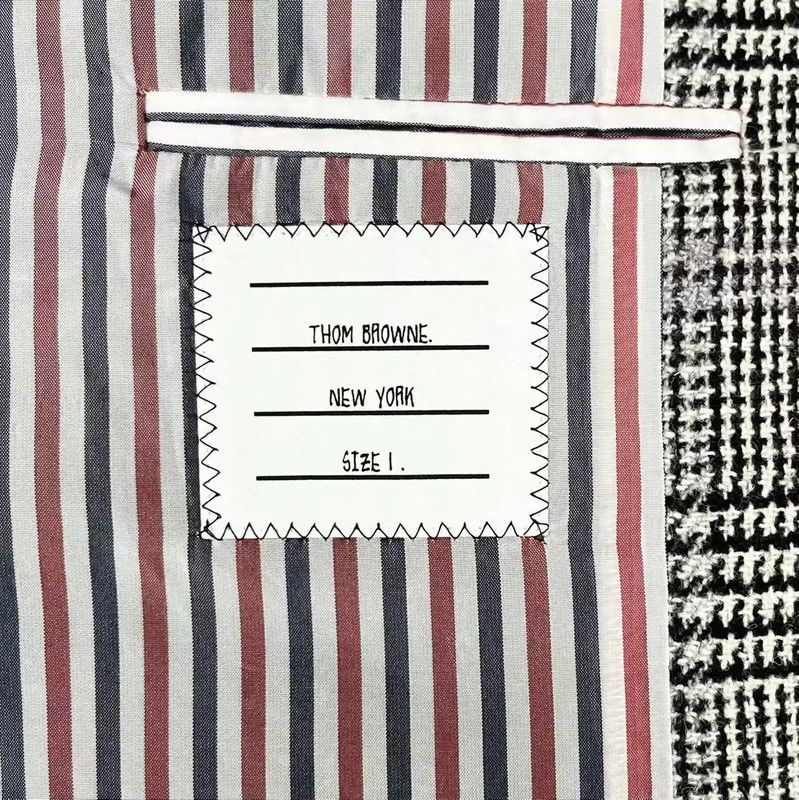 Thom Browne Thom Browne Colorblock Wool Blend Coat 0089 Size US S / EU 44-46 / 1 - 7 Thumbnail