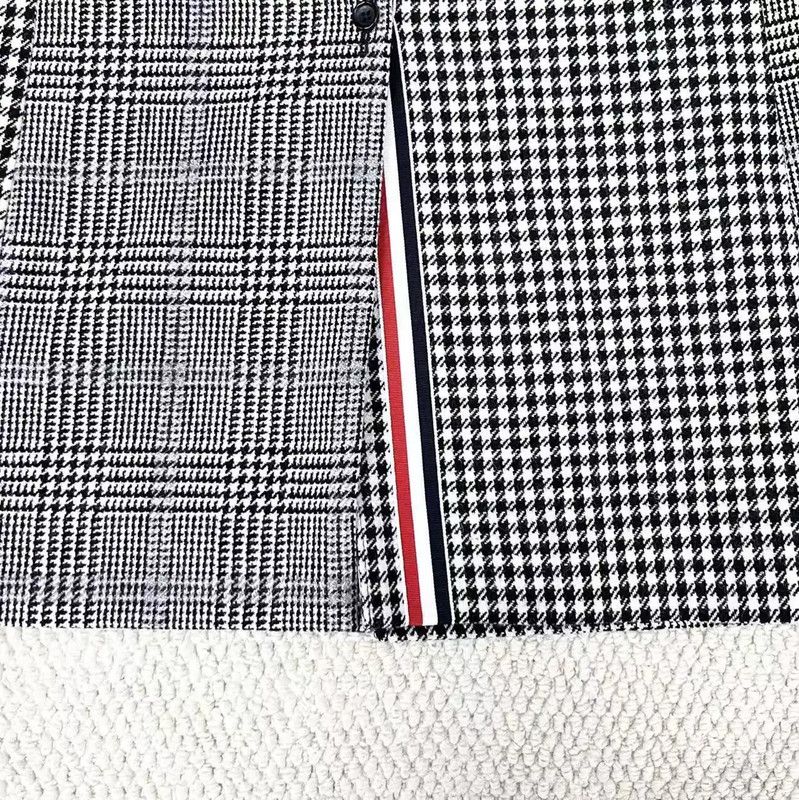 Thom Browne Thom Browne Colorblock Wool Blend Coat 0089 Size US S / EU 44-46 / 1 - 5 Thumbnail