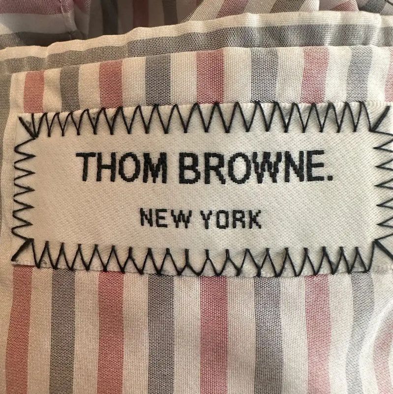 Thom Browne Thom Browne White Down Jacket for Men 0089 Size US XL / EU 56 / 4 - 3 Thumbnail