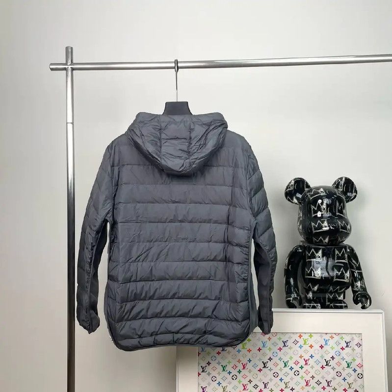 Thom Browne Thom Browne Men's Gray Down Jacket 0089 Size US XL / EU 56 / 4 - 3 Thumbnail