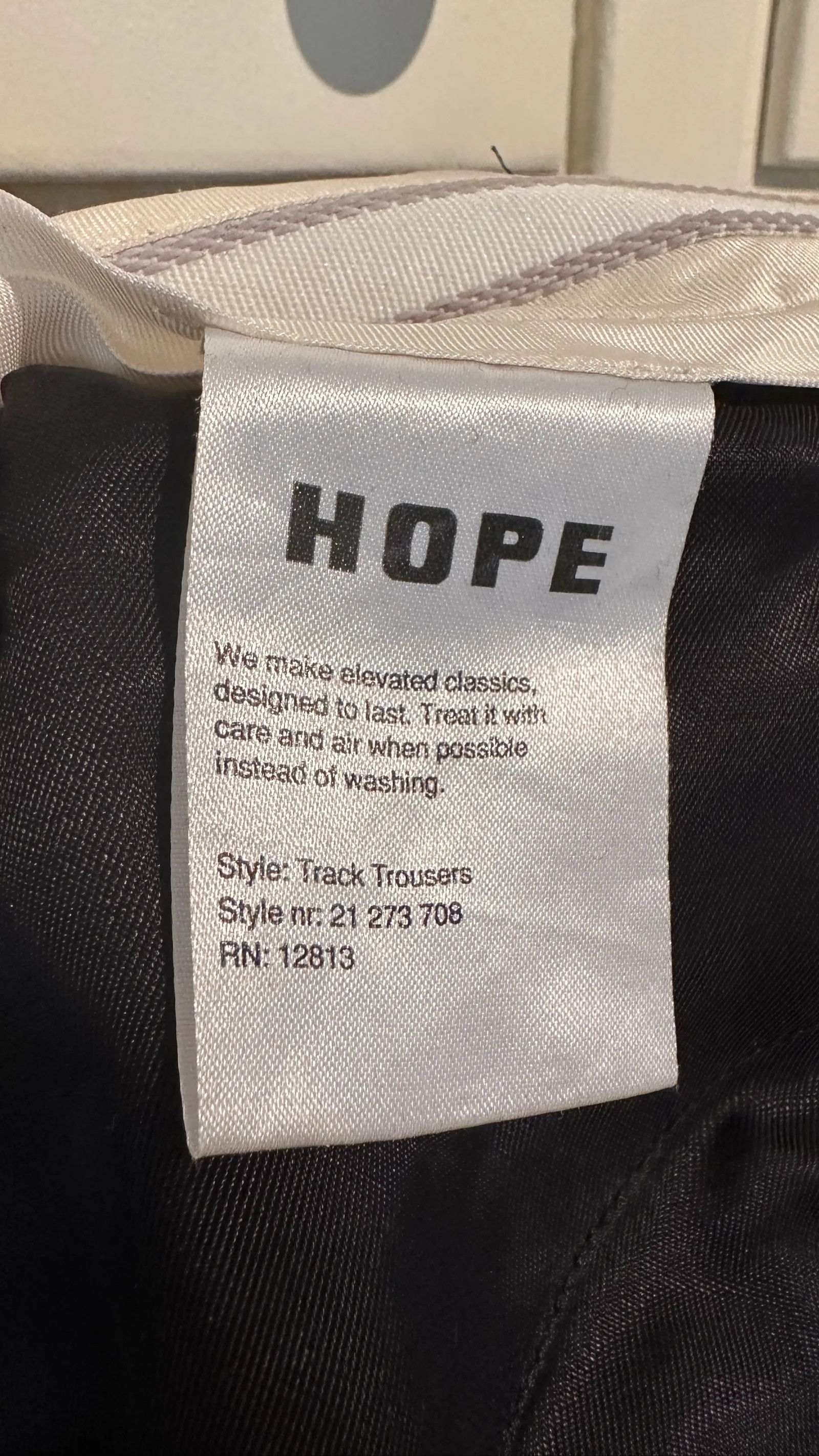 Hope Hope Track Trousers Formal Trousers Size 42R - 6 Thumbnail