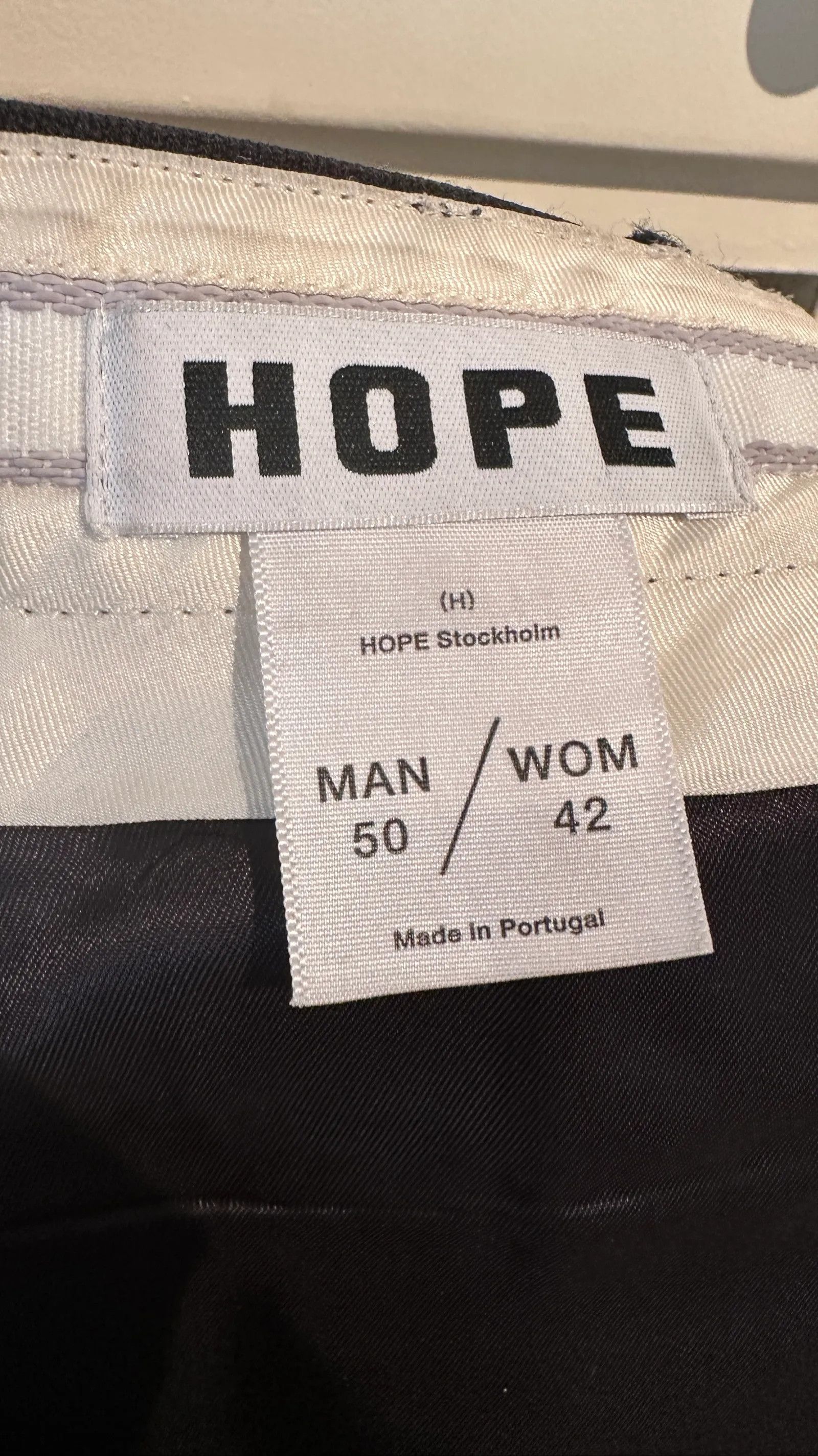 Hope Hope Track Trousers Formal Trousers Size 42R - 2 Thumbnail