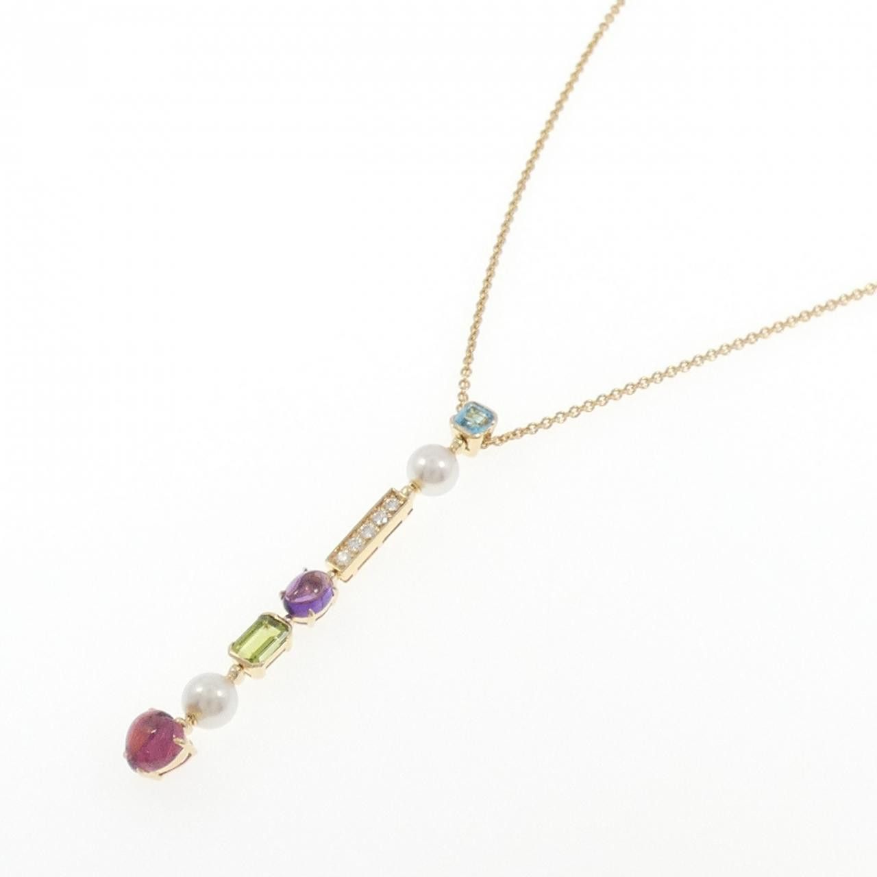 Bvlgari Bvlgari Bvlgari Allegra Au750 Necklace Metal Necklace DUTY FREE for USA Size ONE SIZE - 2 Thumbnail