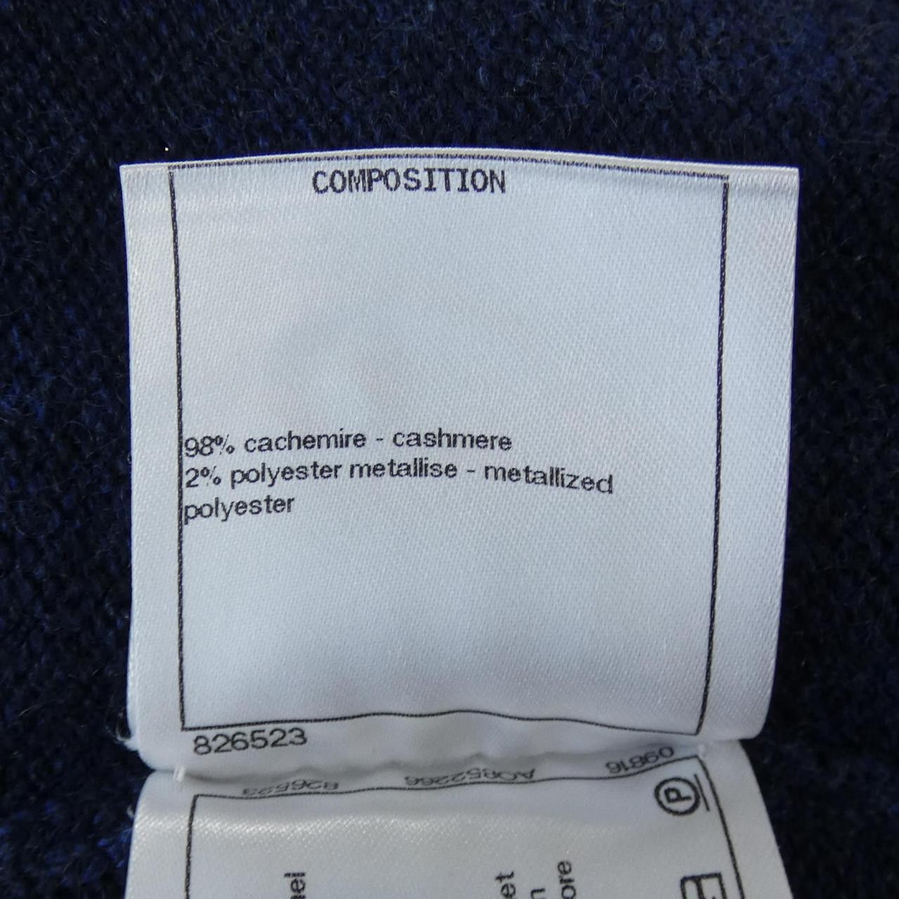 Chanel Chanel Chanel P57064K07433 Cashmere Cardigan Others Tops P57064K07433 DUTY FREE for USA Size ONE SIZE - 3 Thumbnail