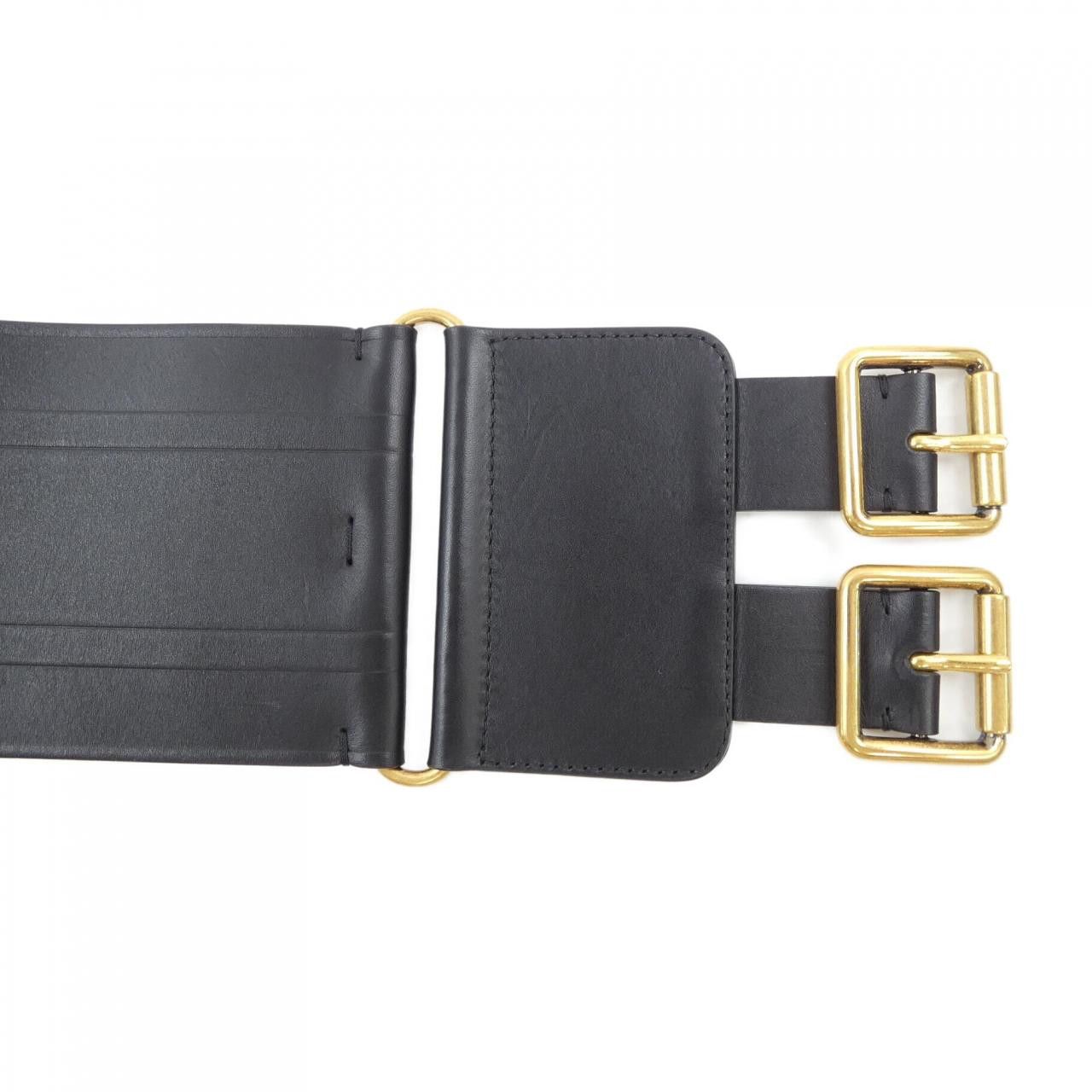 Dior Dior Christian Dior Leather Belt Leather Belt DUTY FREE for USA Size ONE SIZE - 2 Thumbnail
